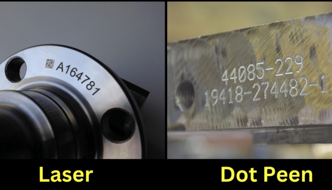 laser vs dot peen markings